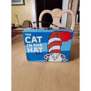 Dr Seuss Large Tin Tote Lunchbox The Cat In The Hat
